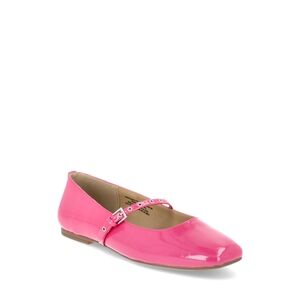 Pink Patent Leather Flats
